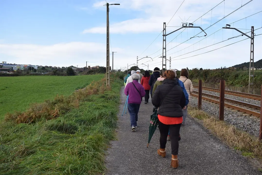 Vecinos de Pi&eacute;lagos y Bezana celebran el D&iacute;a de la Diabetes con ejercicio