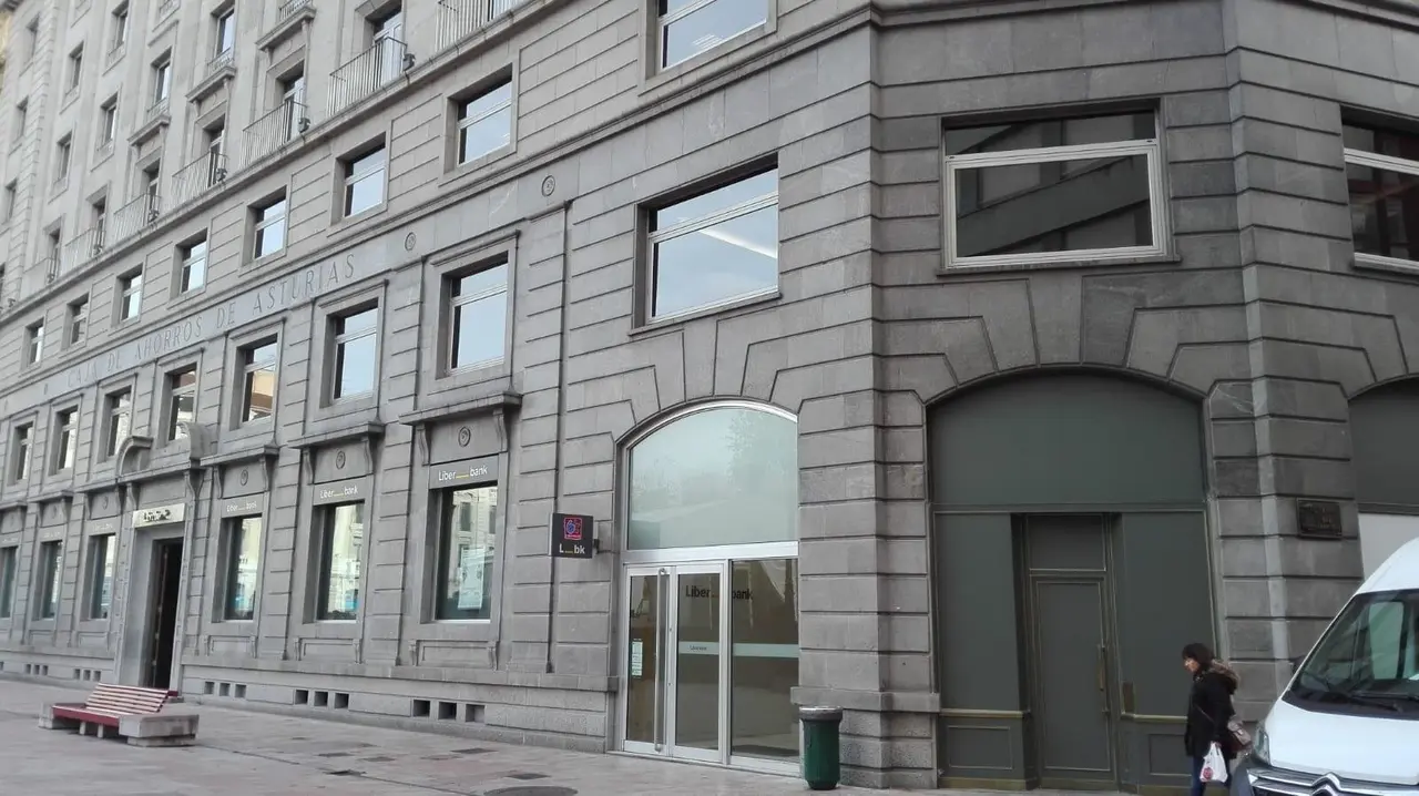 Sede de Liberbank en Oviedo, edificio Liberbank.