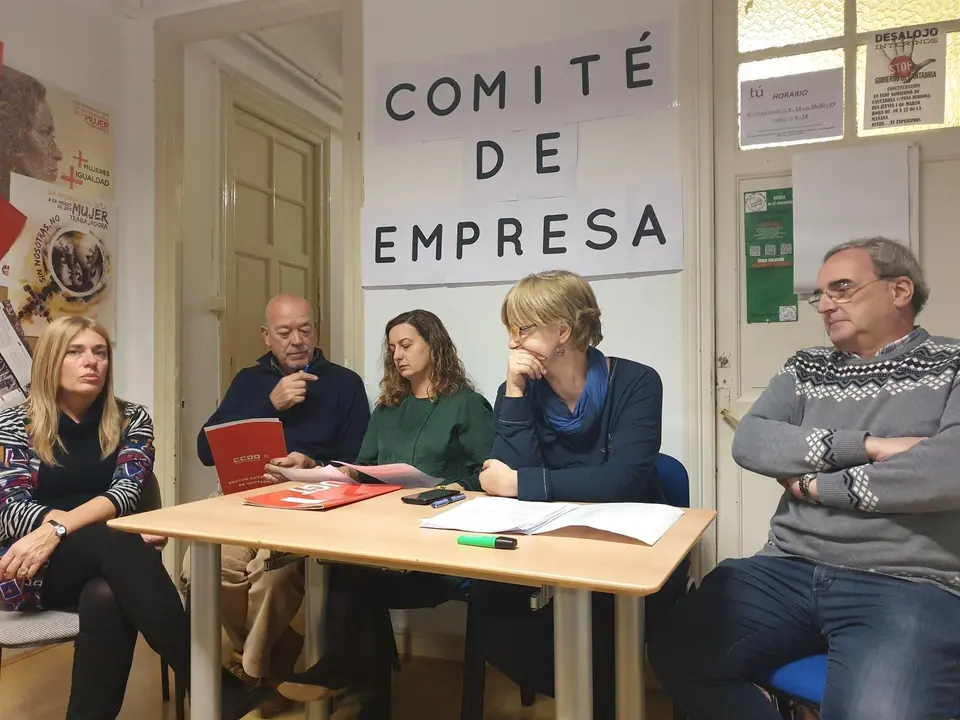 Comit&eacute; de empresa del Gobierno de Cantabria