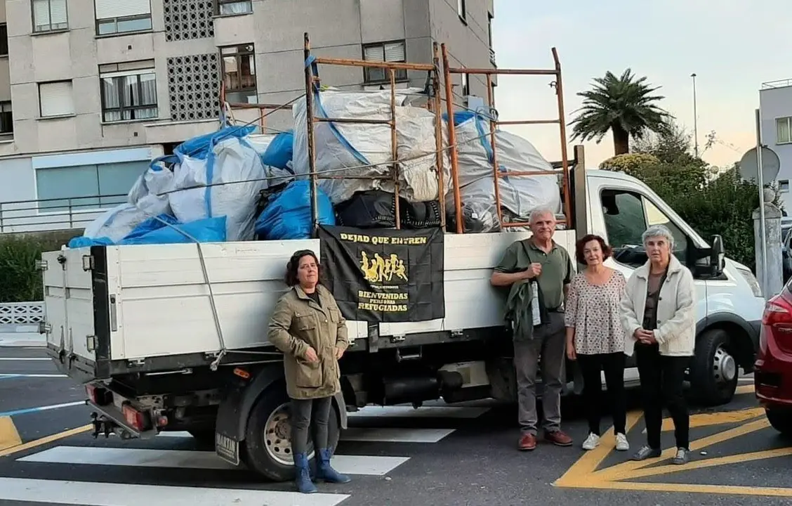 Pasaje Seguro env&iacute;o material refuigiados Bosnia y Serbia