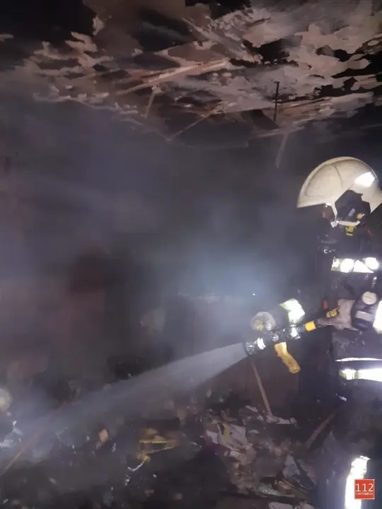 Incendio vivienda de Requejo