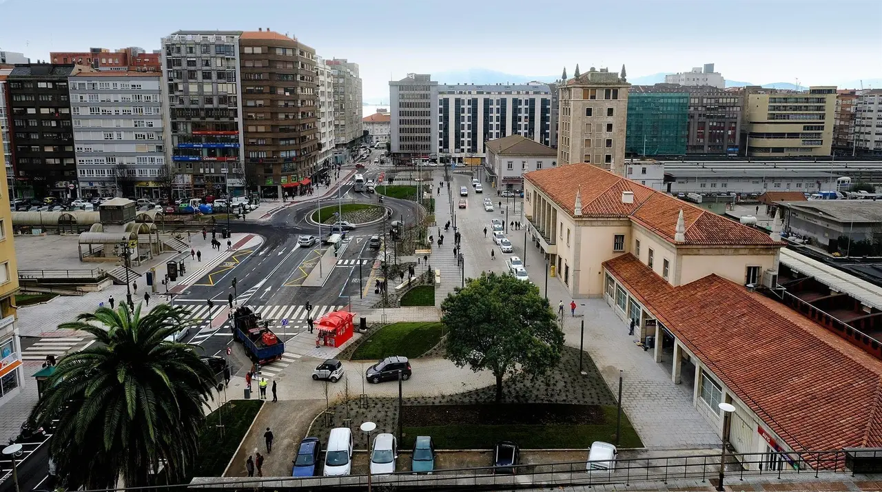 Plaza de las Estaciones de Santander