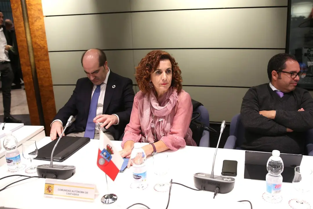 La consejera de Empleo y Pol&iacute;ticas Sociales, Ana Bel&eacute;n &Aacute;lvarez, en la sectorial de Empleo