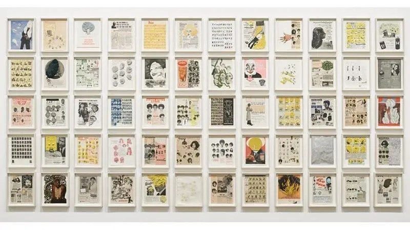 Obra de Ellen Gallagher