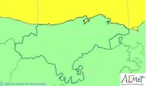 Aviso por fen&oacute;menos costeros este mi&eacute;rcoles en Cantabria
