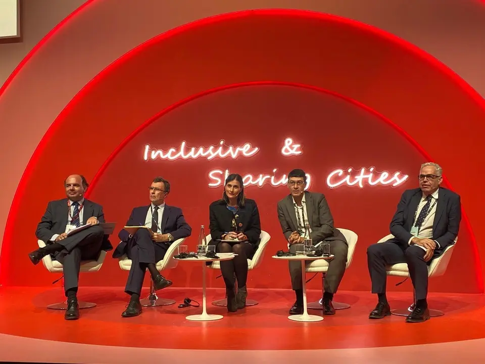 La alcldes de santander, Gema Igual, en Smart City Barcelona