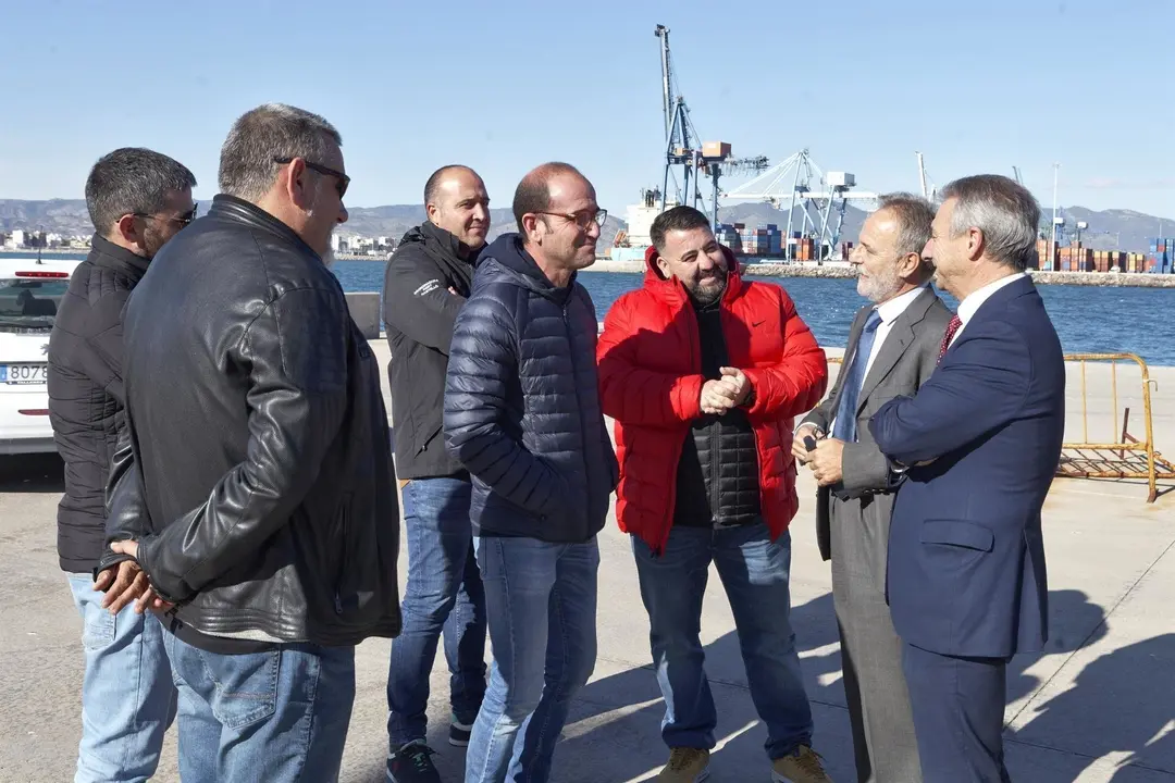 El presidente de Puertos del Estado visita el Puerto de Castell&oacute;n
