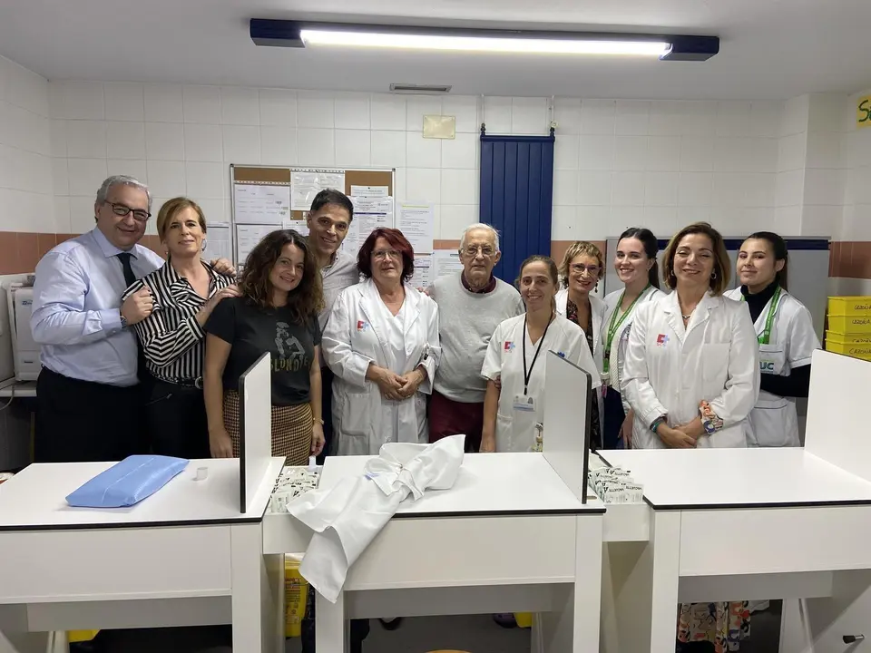 Los miembros de la Junta Directiva del Colegio de M&eacute;dicos se vacunan contra la gripe