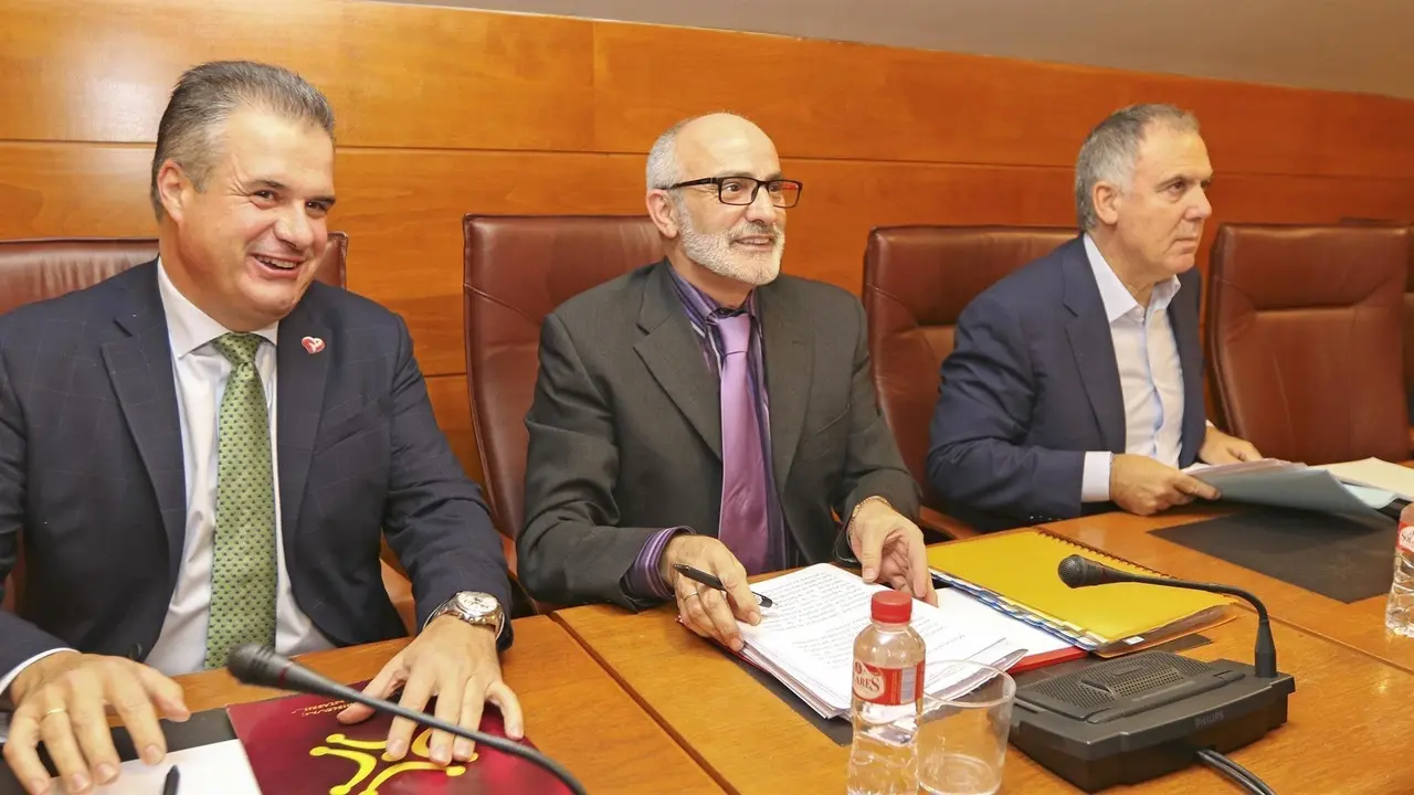 El consejero de Sanidad, Miguel Rodr&iacute;guez, comparece ante la Comisi&oacute;n de Econom&iacute;a y Hacienda para informar de los presupuestos de su departamento para 2020