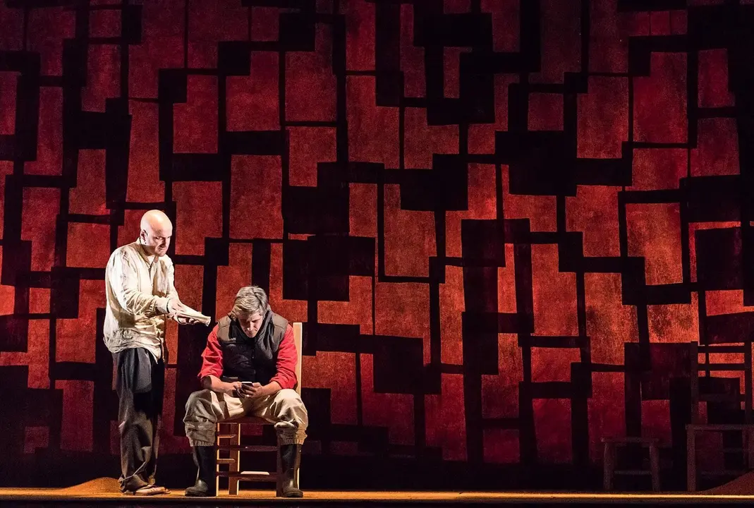 Diego Lorca y Pako Merino en 'La zanja'