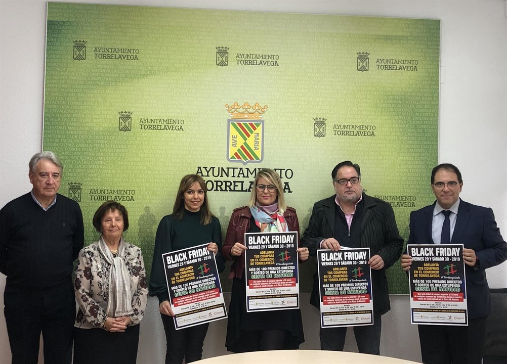 Presentación de la campaña del Black Friday en Torrelavega
