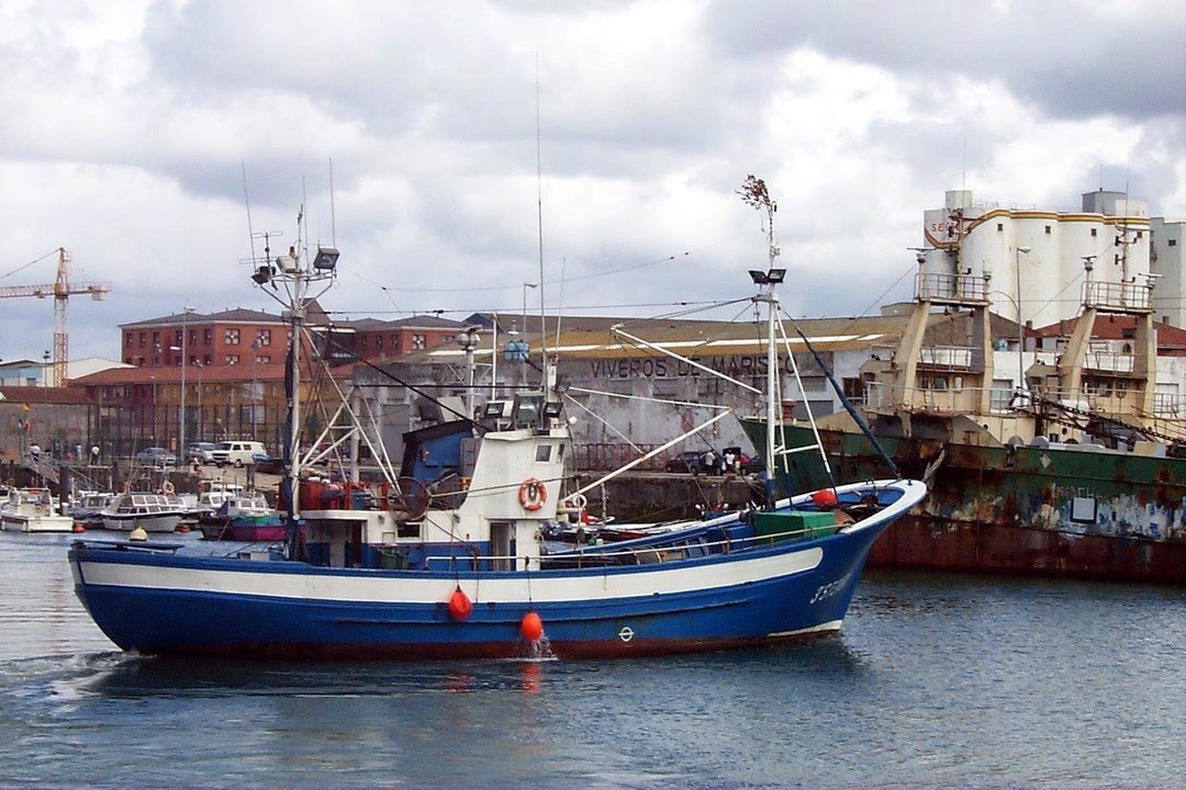 Barco pesquero en Cantabria