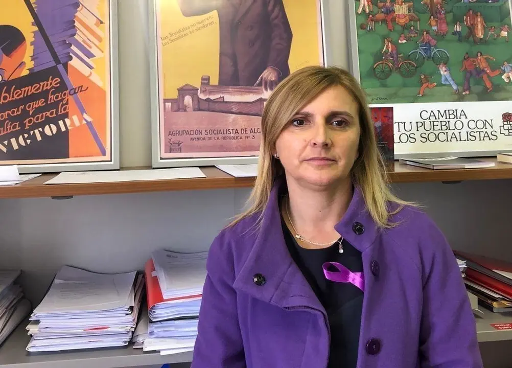 La portavoz del grupo socialista en el Parlamento de Cantabria y secretaria de Organizaci&oacute;n del PSOE de Cantabria , Noelia Cobo