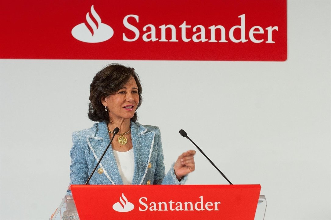 La presidenta de Banco Santander, Ana Botín, en la Conferencia Internacional de Banca 2019