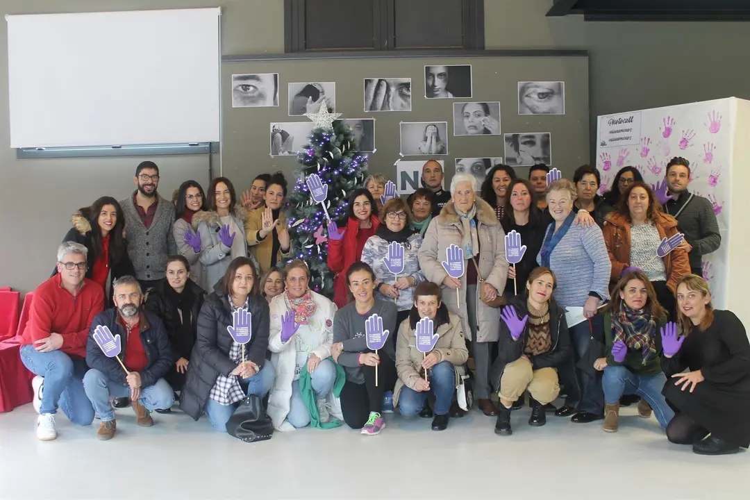 Concentraci&oacute;n contra la violencia de g&eacute;nero