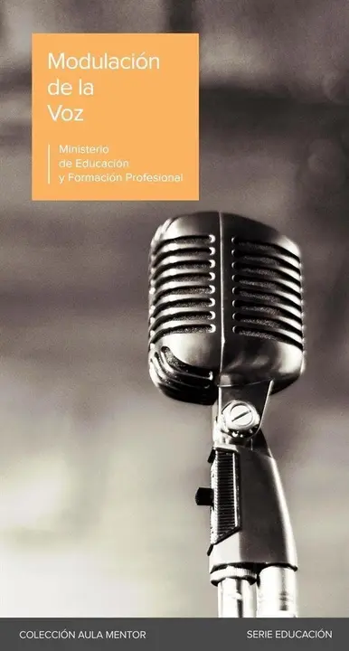 Cartel curso 'Modulaci&oacute;n de la voz'