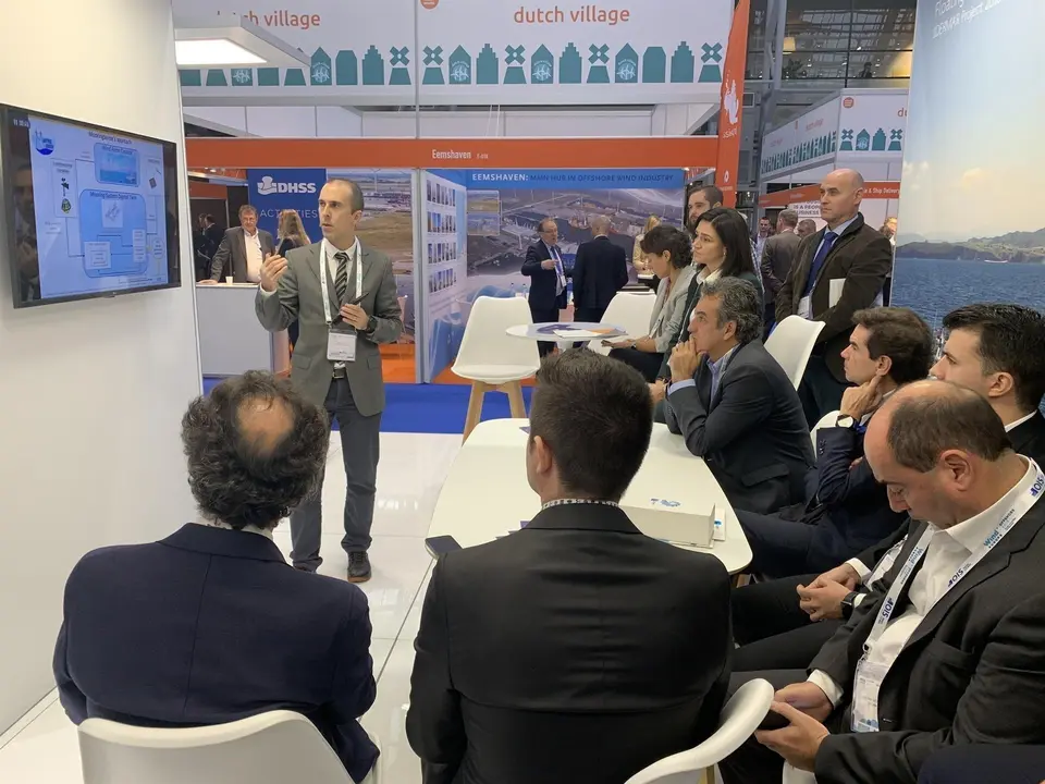 El consejero de Industria, Francisco Mart&iacute;n, presenta en Copenhague un proyecto europeo liderado por Cantabria que mejora la eficiencia de los e&oacute;licos marinos