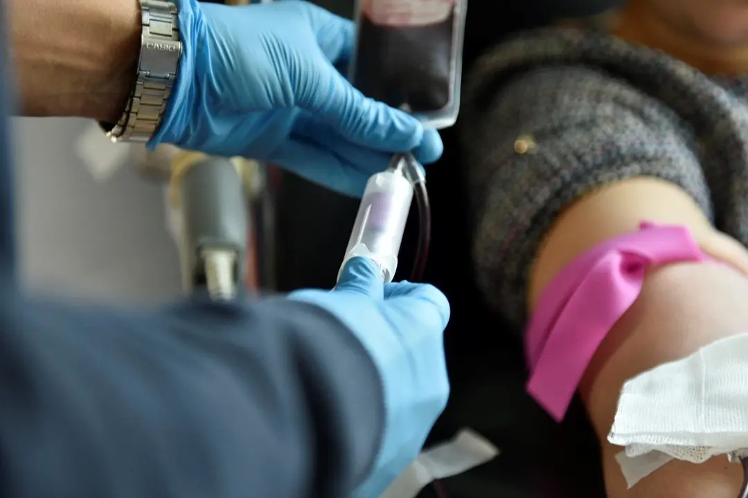 Donaci&oacute;n de sangre del Banco de Sangre