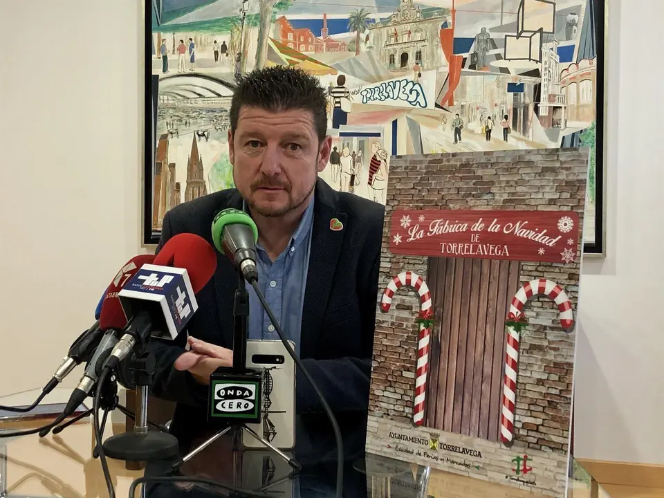 El concejal de Ferias de Torrelavega, Jes&uacute;s S&aacute;nchez