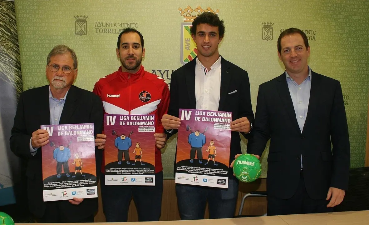 Presentaci&oacute;n de la IV Liga Benjam&iacute;n de Balonmano