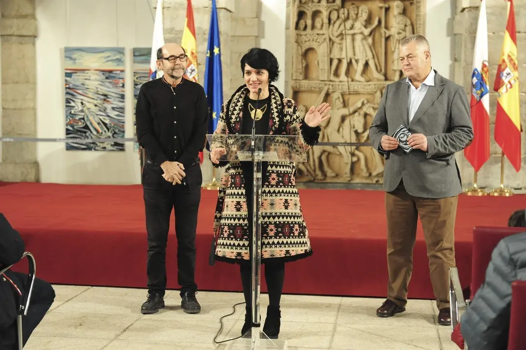 Exposici&oacute;n Vanesa Amutio en el Parlamento