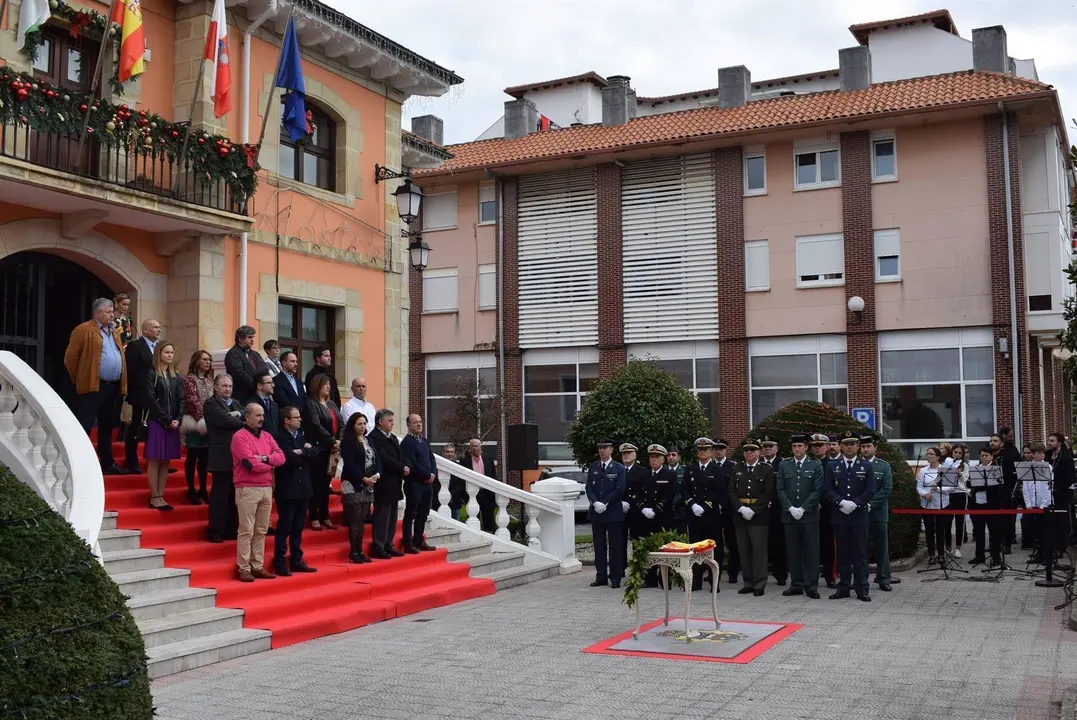 Acto en Pi&eacute;lagos por el D&iacute;a de la Constituci&oacute;n en 2018