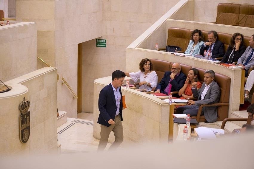 El diputado de Cs en el Parlamento de Cantabria Diego Marañón