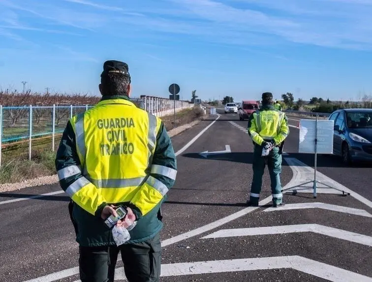 Imagen de recurso de un control anti drogas de la Guardia Civil de Tr&aacute;fico.