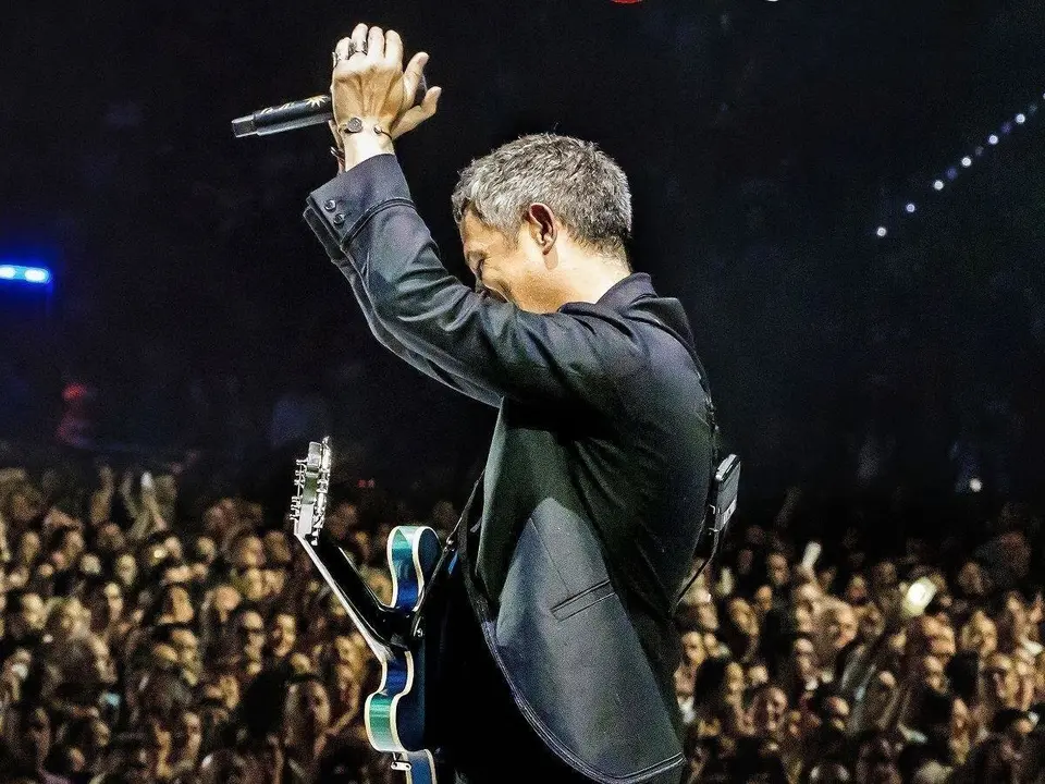 Alejandro San en concierto.