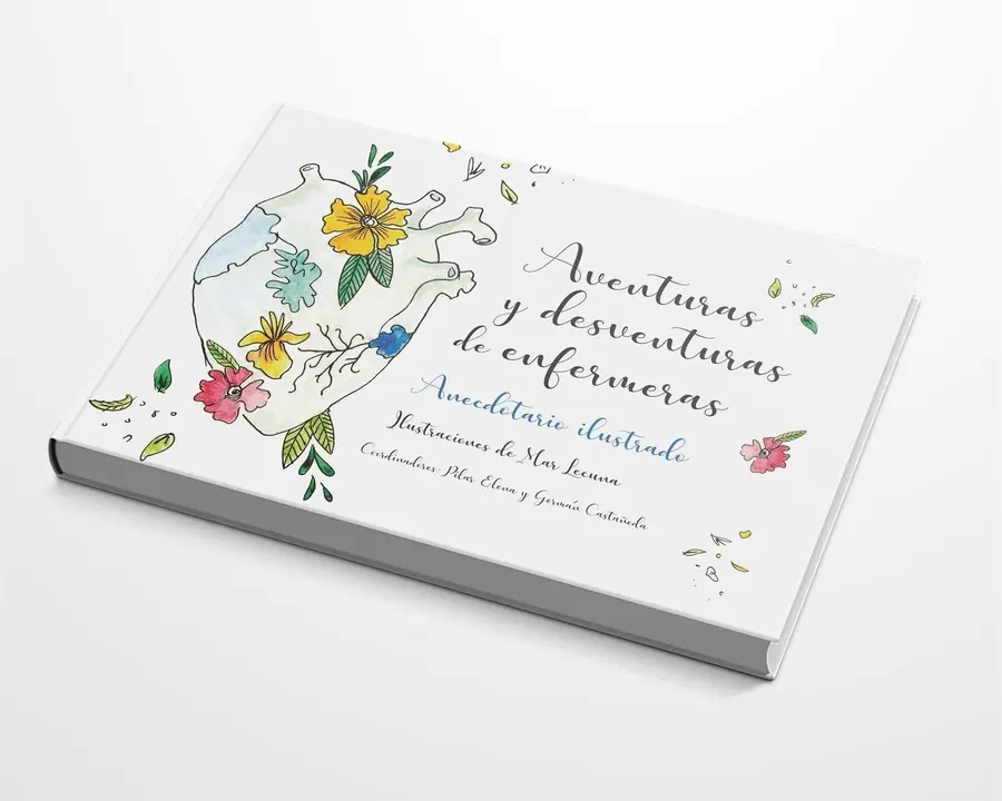 Portada del libro 'Aventuras y desventuras de enfermeras. Anecdotario ilustrado'