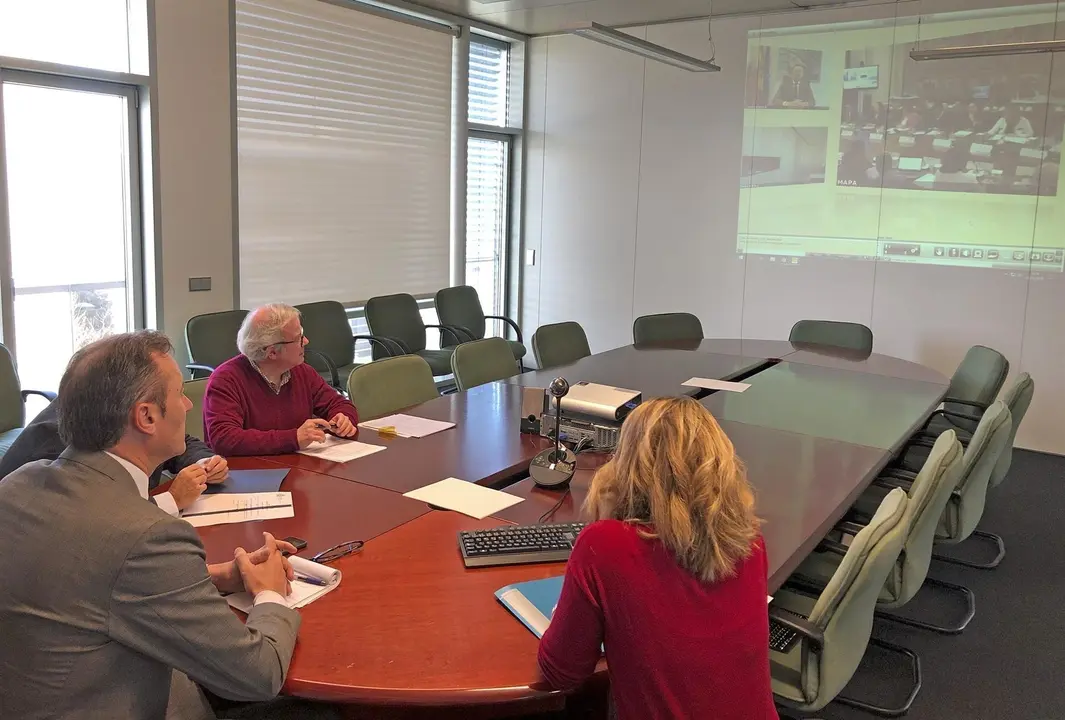 El consejero de Desarrollo Rural, Ganader&iacute;a, Pesca, Alimentaci&oacute;n y Medio Ambiente, Guillermo Blanco, participa, por videoconferencia, en el Consejo Consultivo de Pol&iacute;tica Agr&iacute;cola para Asuntos Comunitarios