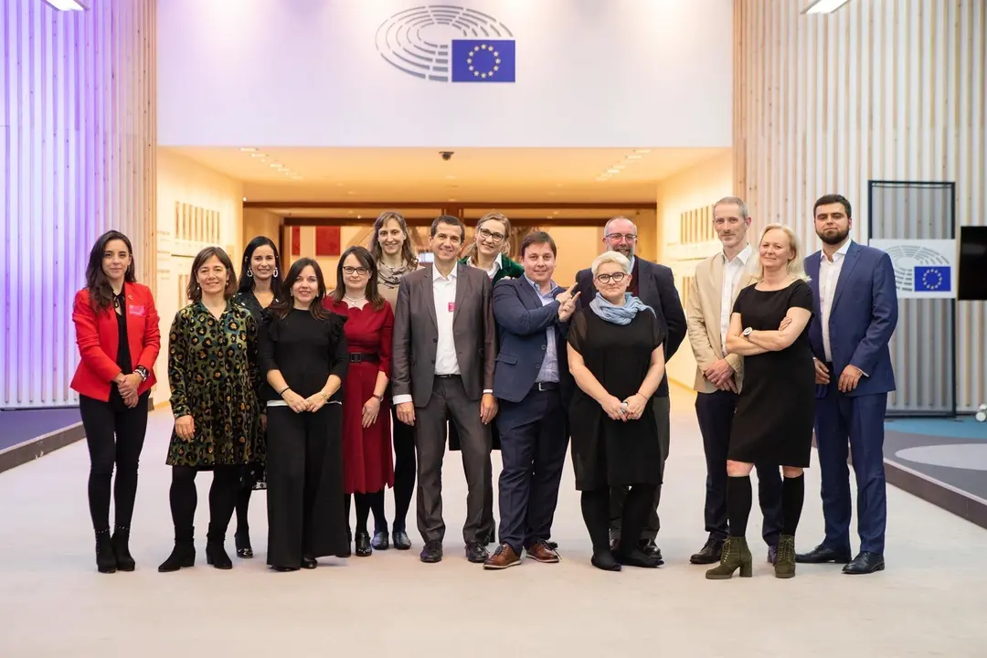 La directora general de Juventud, Irene Lanuza, en Bruselas