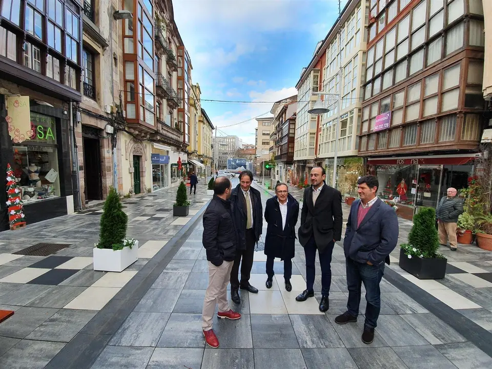 Inauguraci&oacute;n reforma integral calle Ancha de Torrelavega