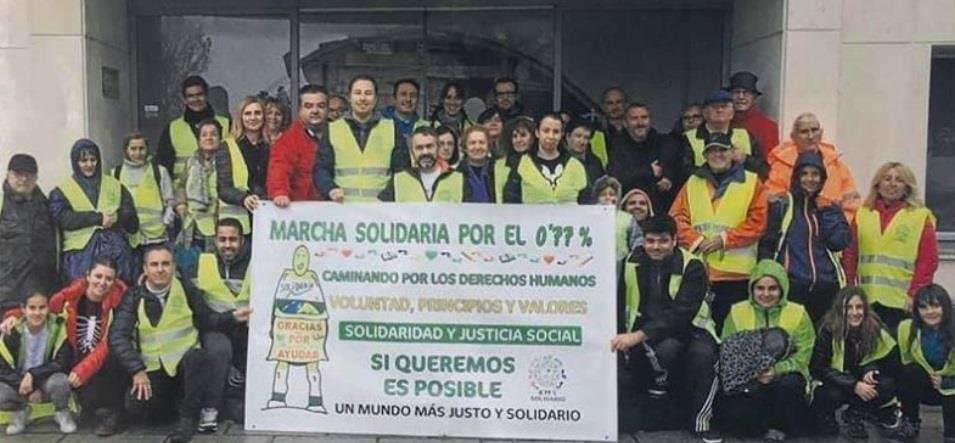 Marcha de Iniciativa Solidaria 0,77% en ediciones anteriores