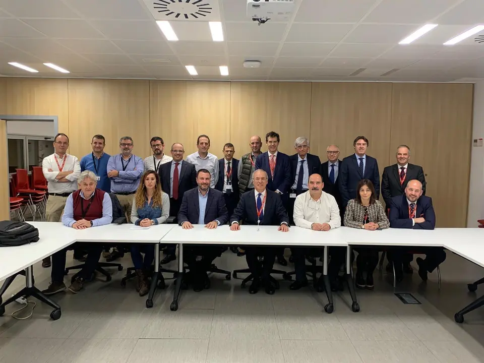 Acto firma acuerdo Viesgo-sindicatos