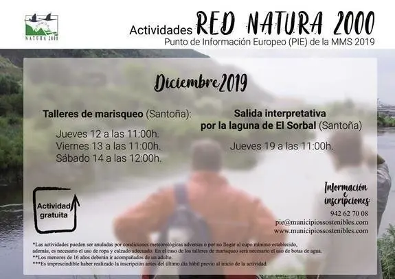 Talleres de marisqueo de la Mancomunidad de Municipios Sostenibles