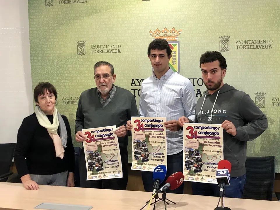 Presentaci&oacute;n de la 34 edici&oacute;n de la marcha solidaria 'Compartimos Caminando'