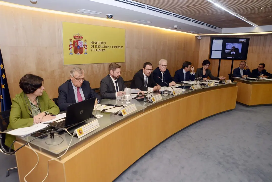 El secretario general de Industria y de la Pyme, Ra&uuml;l Blanco, en una reuni&oacute;n de la comisi&oacute;n sectorial de Industria y de la Pyme