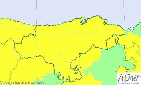 Avisos activos en Cantabria este mi&eacute;rcoles