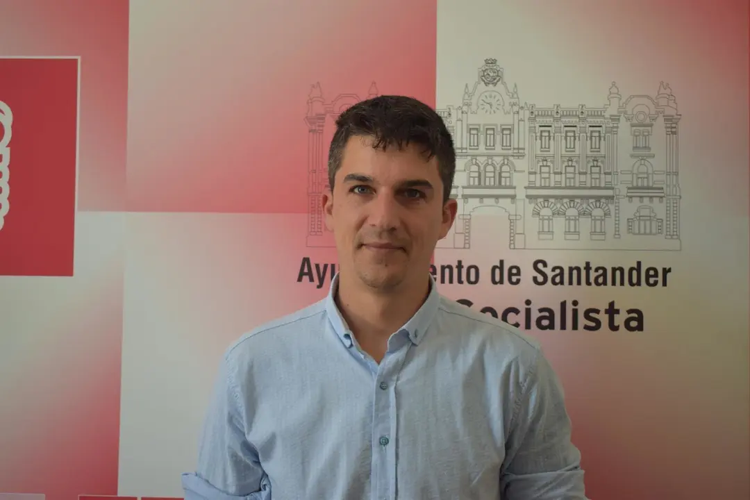 El concejal del PSOE de Santander, Daniel Fern&aacute;ndez