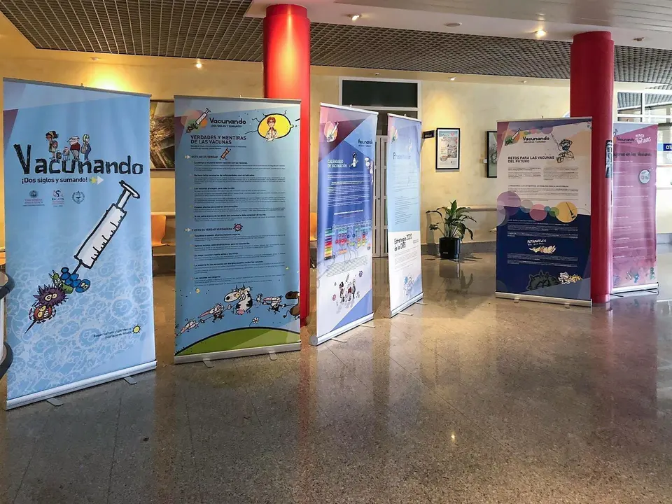 Exposici&oacute;n sobre vacunas en Sierrallana