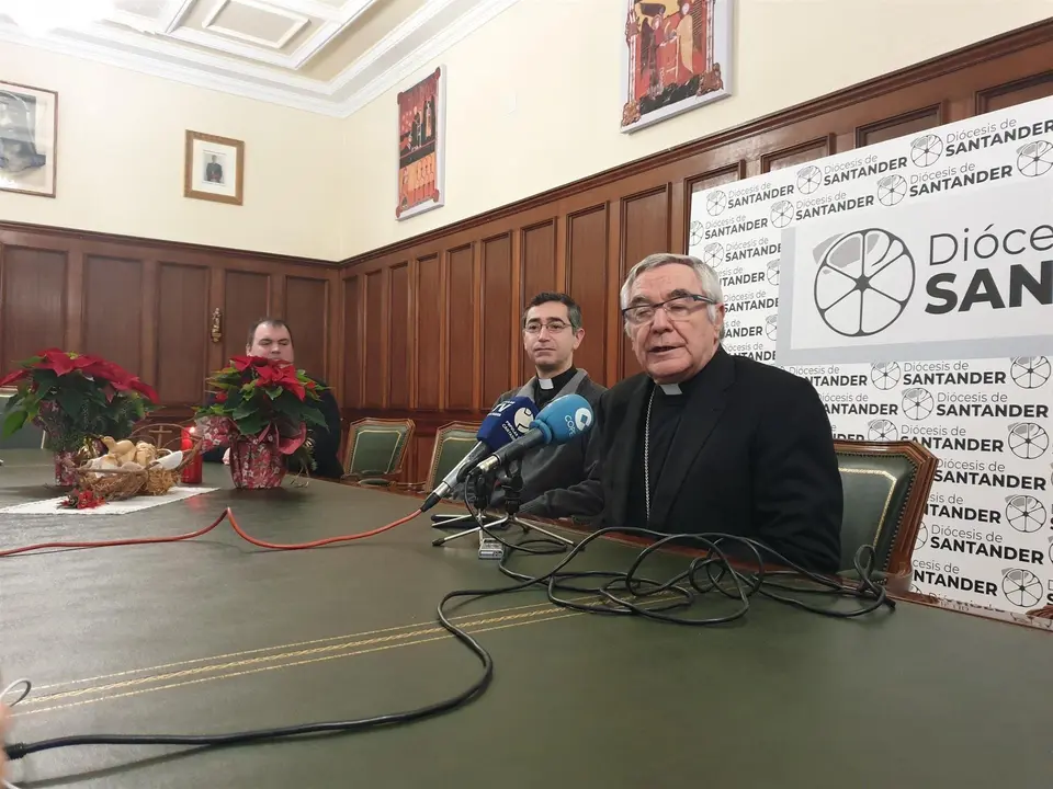 El obispo de Santander, Manuel S&aacute;nchez Monge