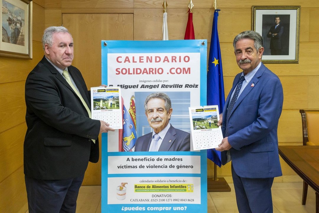 El Banco de Alimentos edita un calendario solidario con fotos de Cantabria del twitter de Revilla
