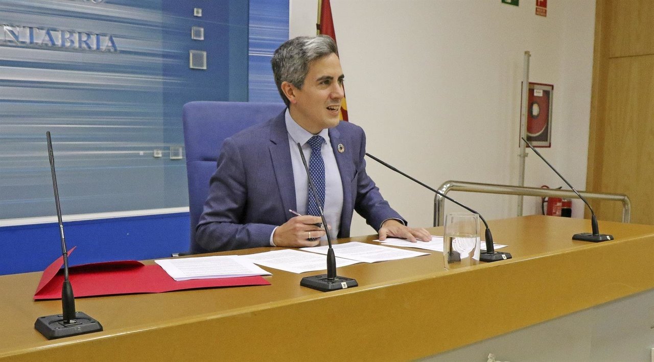 Pablo Zuloaga, vicepresidente y portavoz del Gobierno
