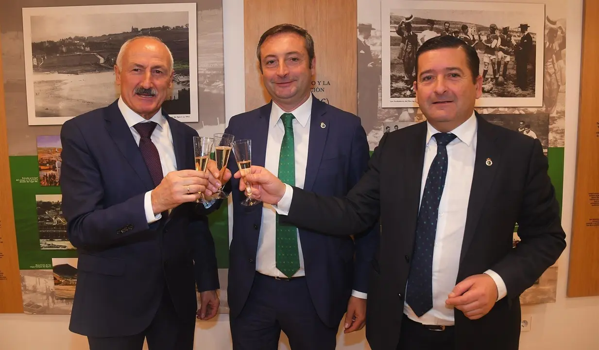 Brindis de Navidad del Racing