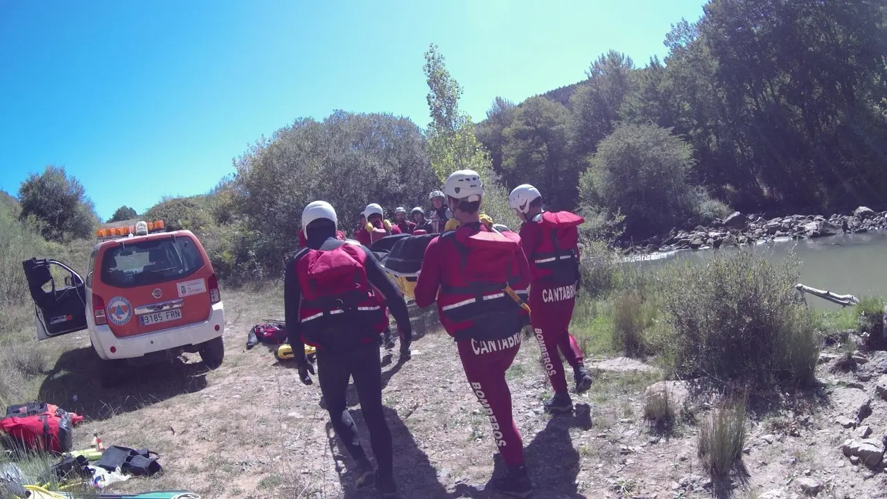 Efectivos 112 en una intervenci&oacute;n