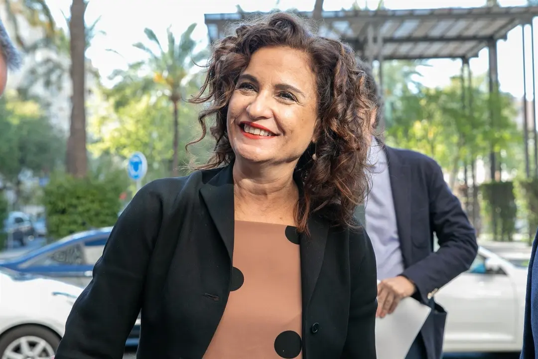 La ministra de Hacienda, Mar&iacute;a Jes&uacute;s Montero, participa en un desayuno-coloquio organizado por la cadena SER.