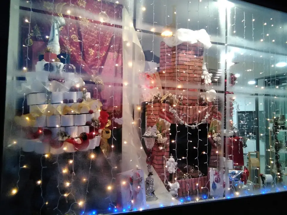 Escaparate ganador del primer premio del concurso navide&ntilde;o