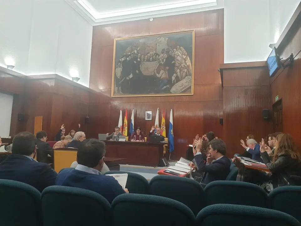 Pleno del Ayuntamiento de Santander