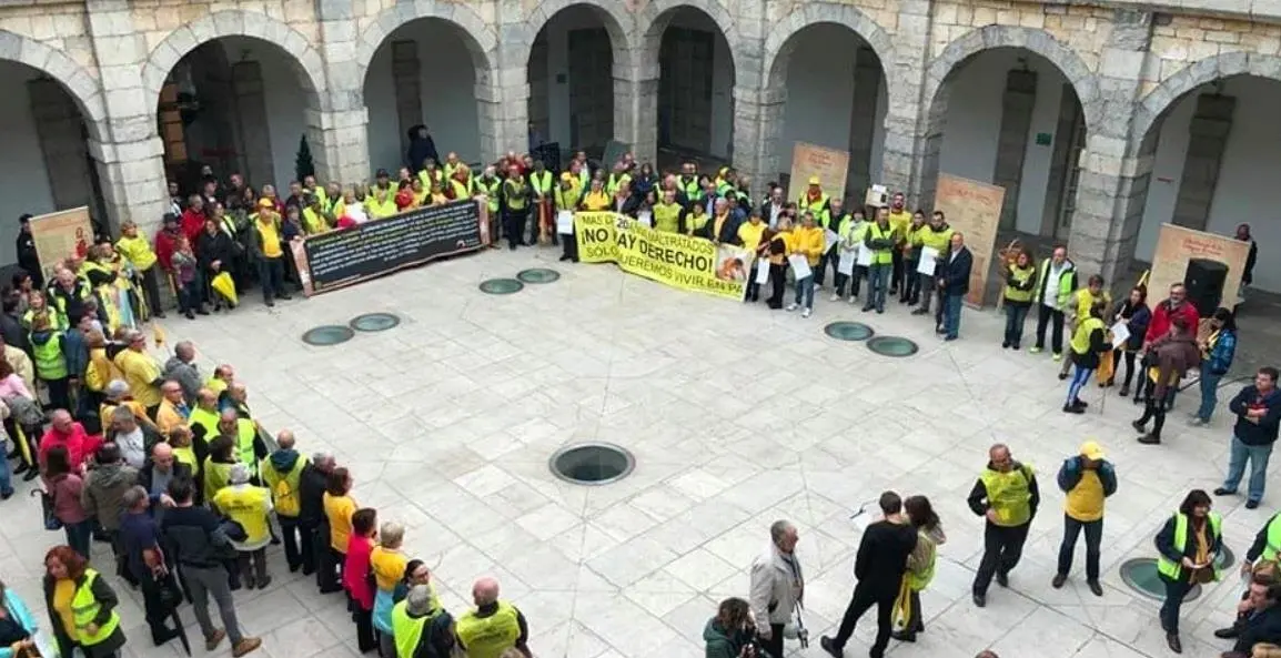 Afectados por derribos en el Parlamento de Cantabria
